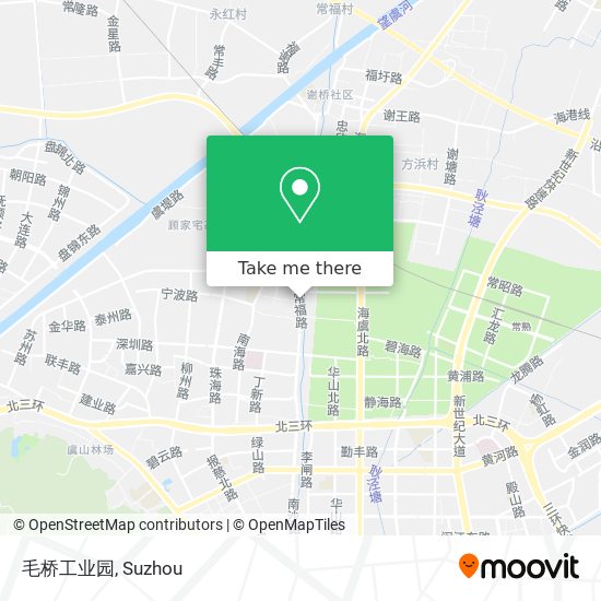 毛桥工业园 map