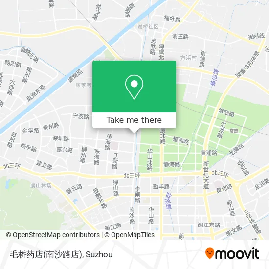 毛桥药店(南沙路店) map