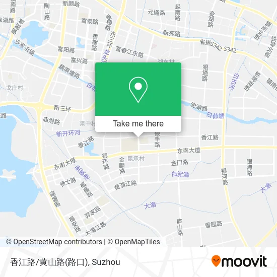 香江路/黄山路(路口) map