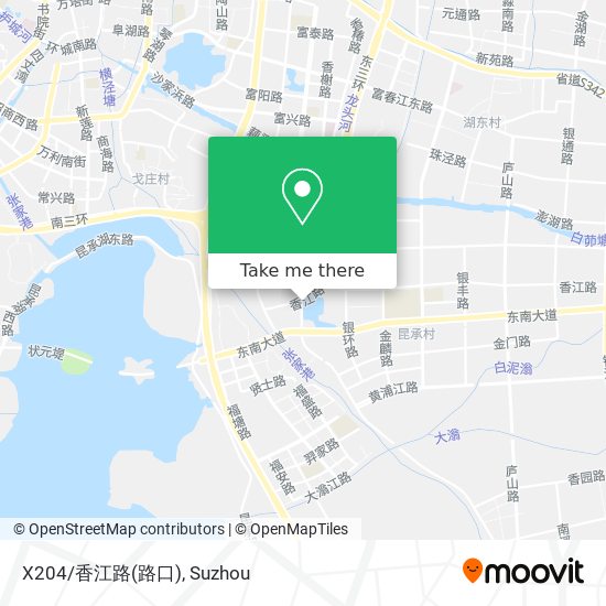 X204/香江路(路口) map