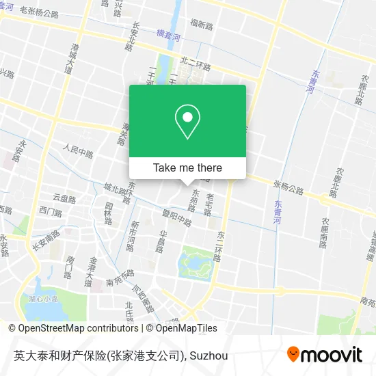 英大泰和财产保险(张家港支公司) map