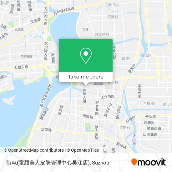 街电(童颜美人皮肤管理中心吴江店) map