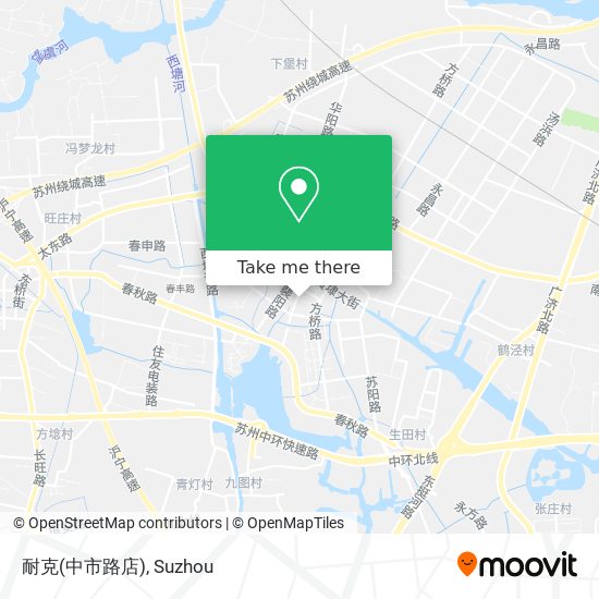 耐克(中市路店) map