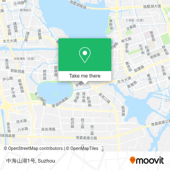 中海山湖1号 map