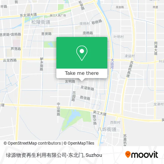 绿源物资再生利用有限公司-东北门 map
