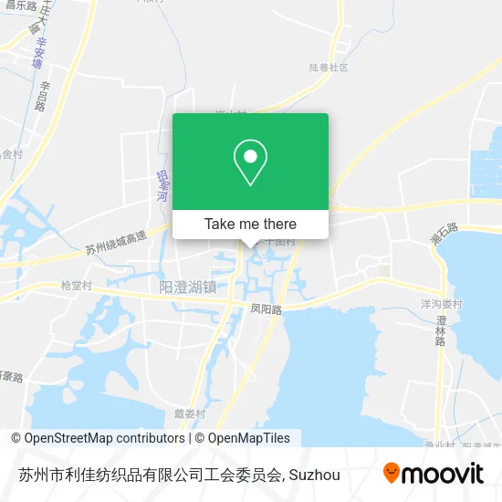 苏州市利佳纺织品有限公司工会委员会 map
