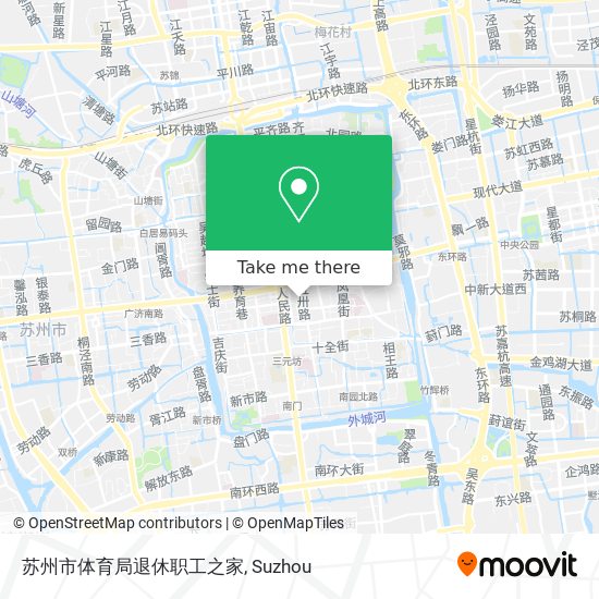 苏州市体育局退休职工之家 map