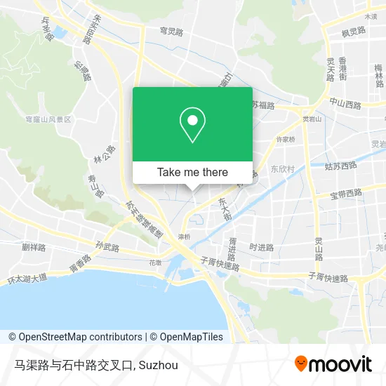 马渠路与石中路交叉口 map
