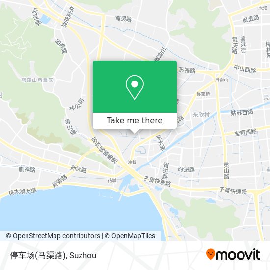停车场(马渠路) map