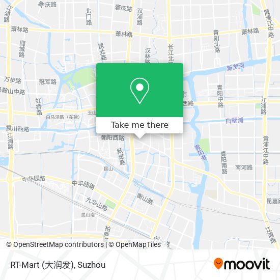 RT-Mart (大润发) map