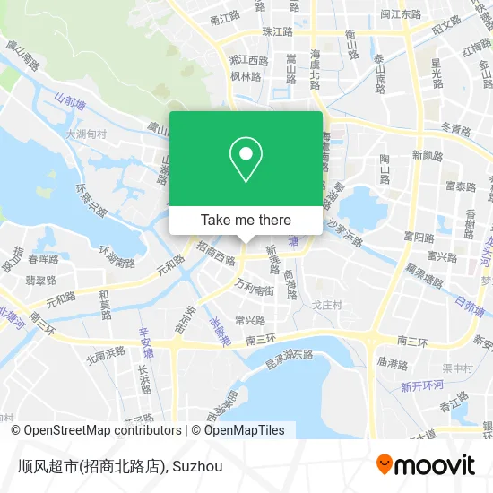 顺风超市(招商北路店) map