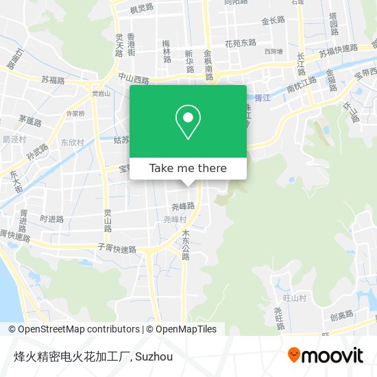 烽火精密电火花加工厂 map