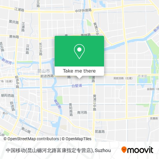 中国移动(昆山樾河北路富康指定专营店) map