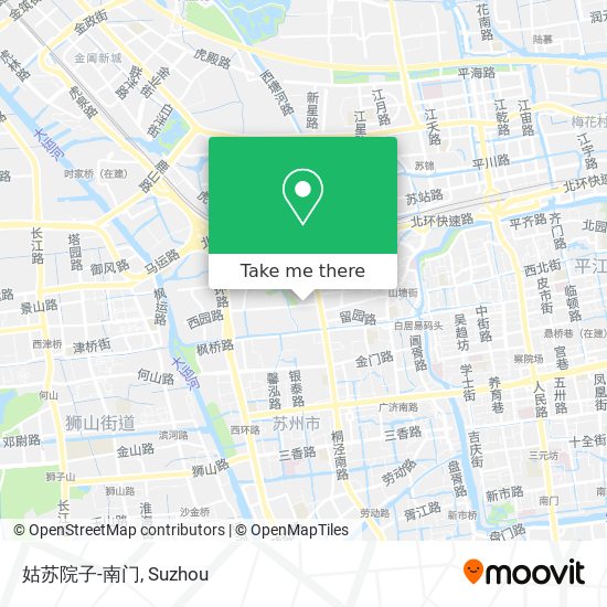 姑苏院子-南门 map