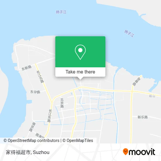 家得福超市 map