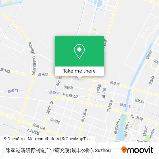 张家港清研再制造产业研究院(晨丰公路) map