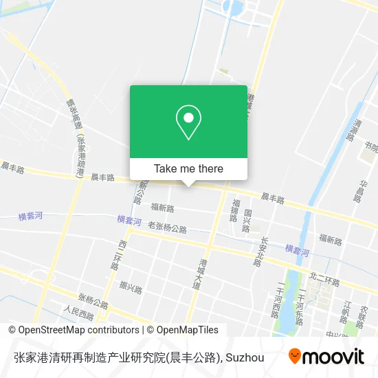 张家港清研再制造产业研究院(晨丰公路) map