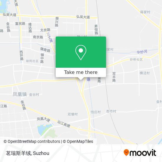 茗瑞斯羊绒 map