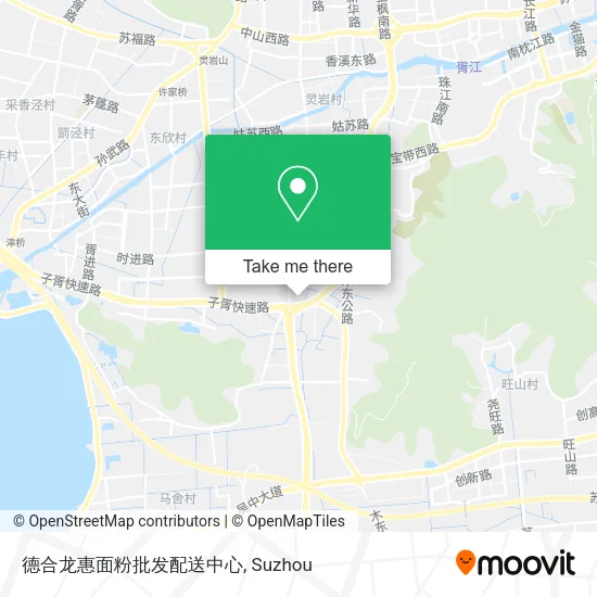 德合龙惠面粉批发配送中心 map