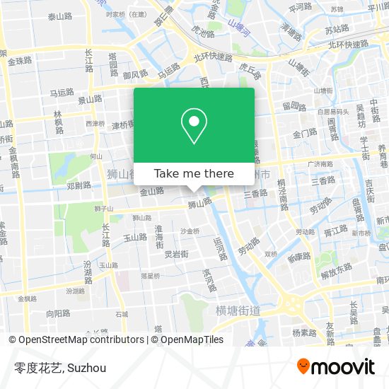 零度花艺 map