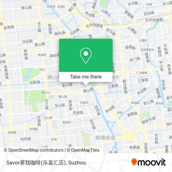 Savor赛我咖啡(乐嘉汇店) map