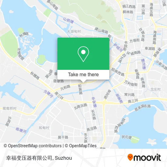 幸福变压器有限公司 map