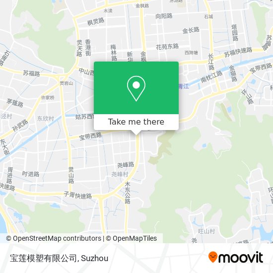 宝莲模塑有限公司 map