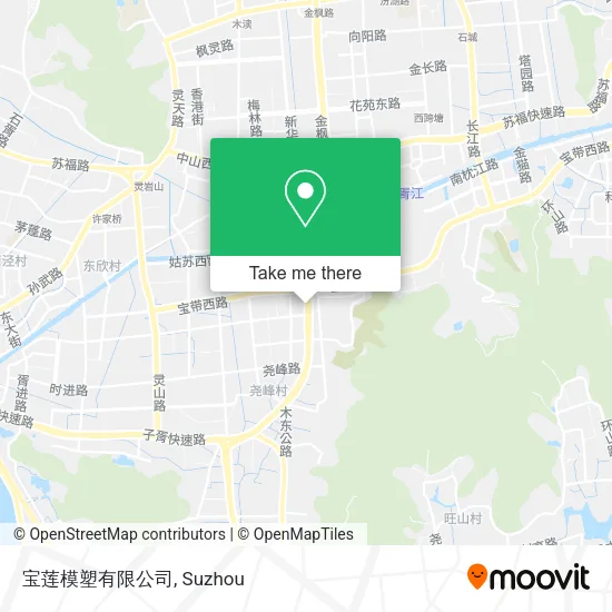 宝莲模塑有限公司 map