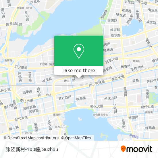 张泾新村-100幢 map
