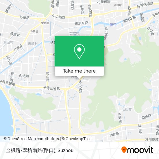金枫路/翠坊南路(路口) map