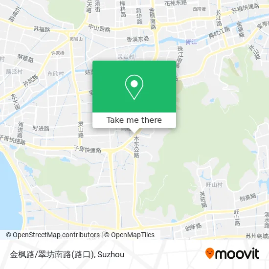 金枫路/翠坊南路(路口) map