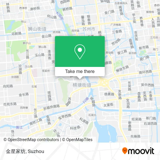 金星家纺 map