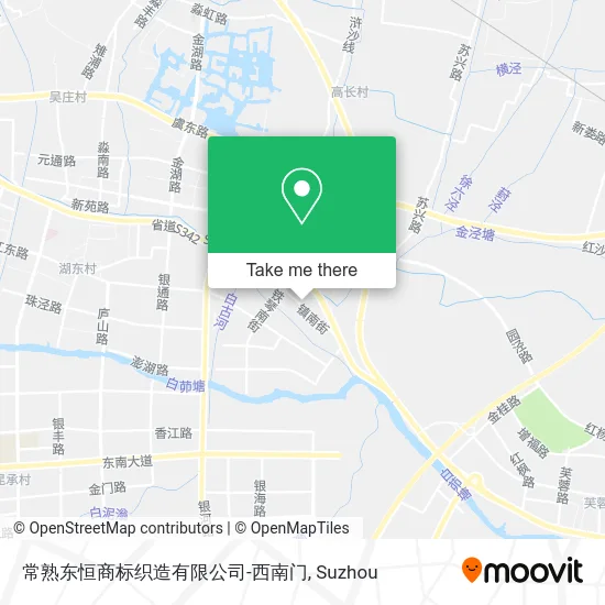 常熟东恒商标织造有限公司-西南门 map