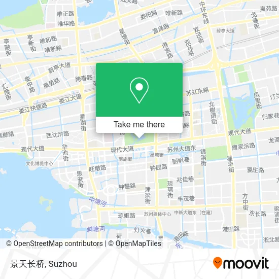 景天长桥 map