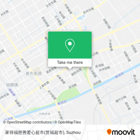 家得福慈善爱心超市(世福超市) map
