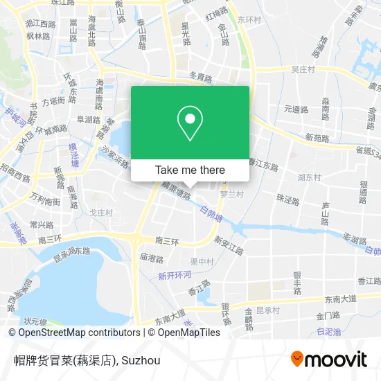 帽牌货冒菜(藕渠店) map