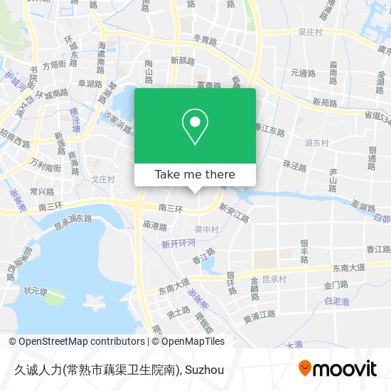 久诚人力(常熟市藕渠卫生院南) map