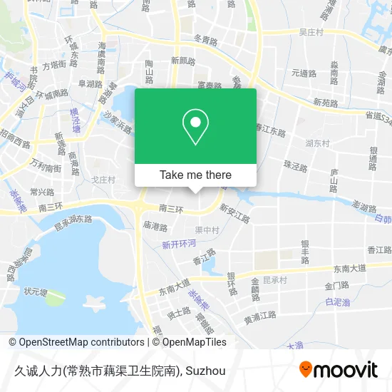 久诚人力(常熟市藕渠卫生院南) map