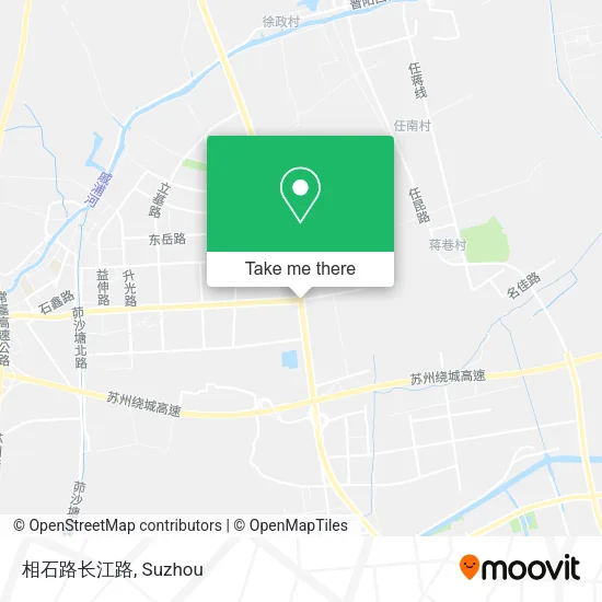 相石路长江路 map