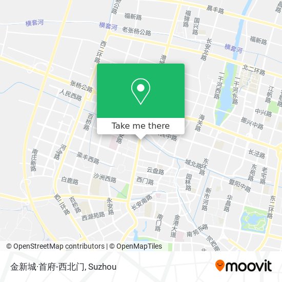 金新城·首府-西北门 map