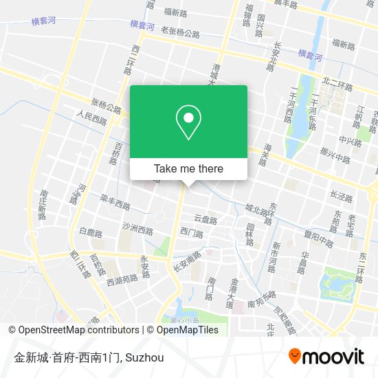 金新城·首府-西南1门 map