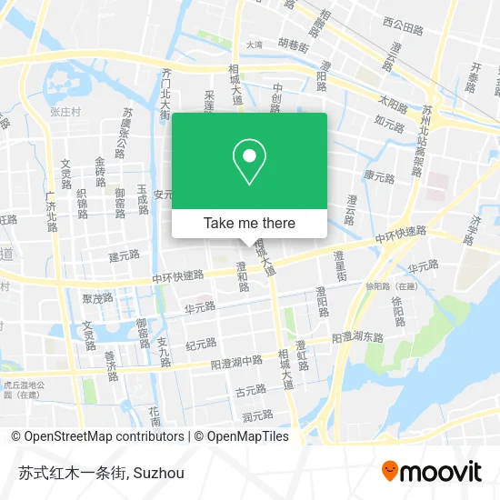 苏式红木一条街 map