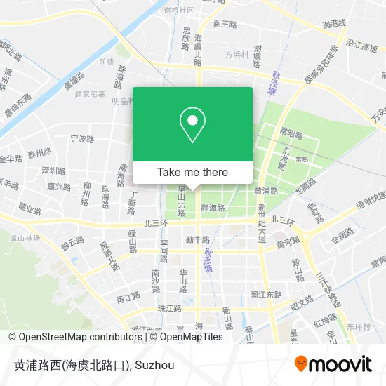 黄浦路西(海虞北路口) map