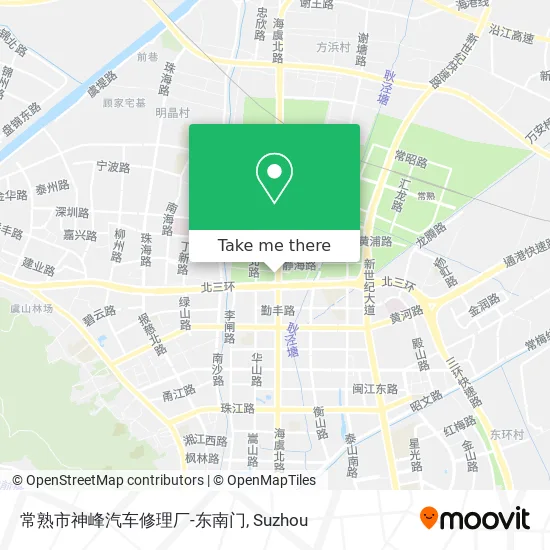 常熟市神峰汽车修理厂-东南门 map