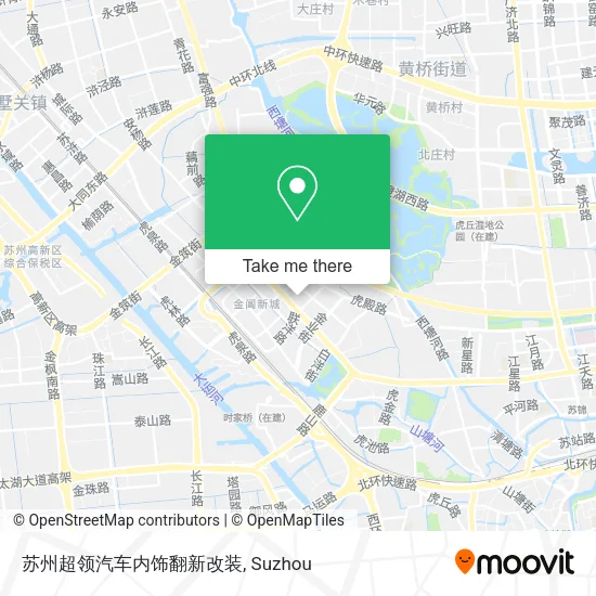 苏州超领汽车内饰翻新改装 map