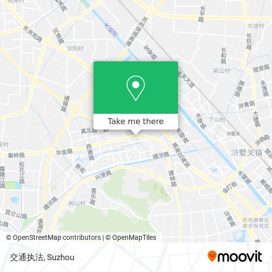 交通执法 map