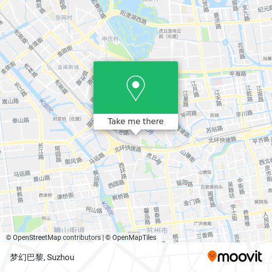 梦幻巴黎 map