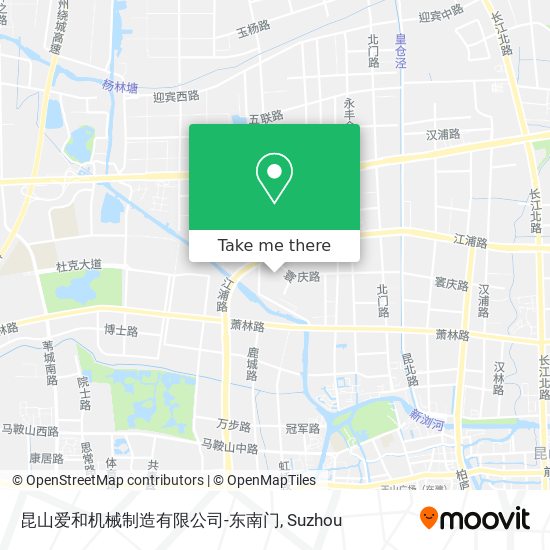 昆山爱和机械制造有限公司-东南门 map