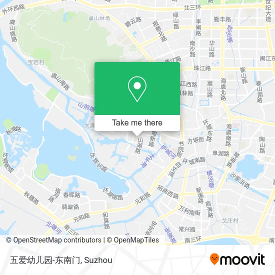 五爱幼儿园-东南门 map