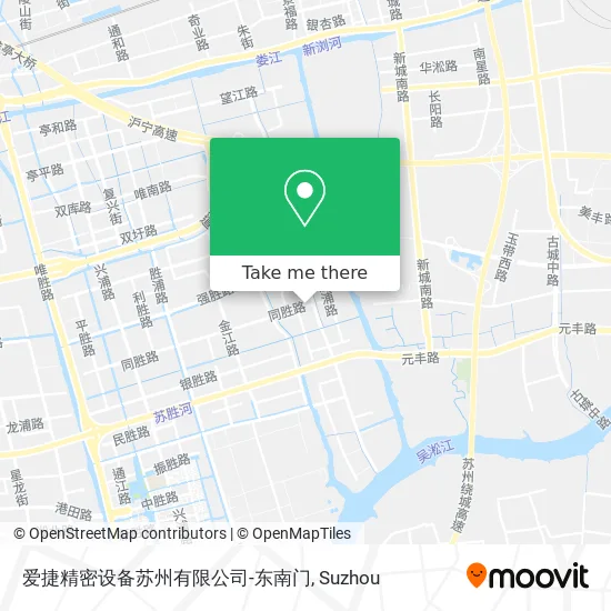 爱捷精密设备苏州有限公司-东南门 map